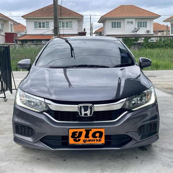 Honda City 2018 1.5 V Plus i-VTEC Sedan เบนซิน ไม่ติดแก๊ส เกียร์อัตโนมัติ เทา รูปที่ 3