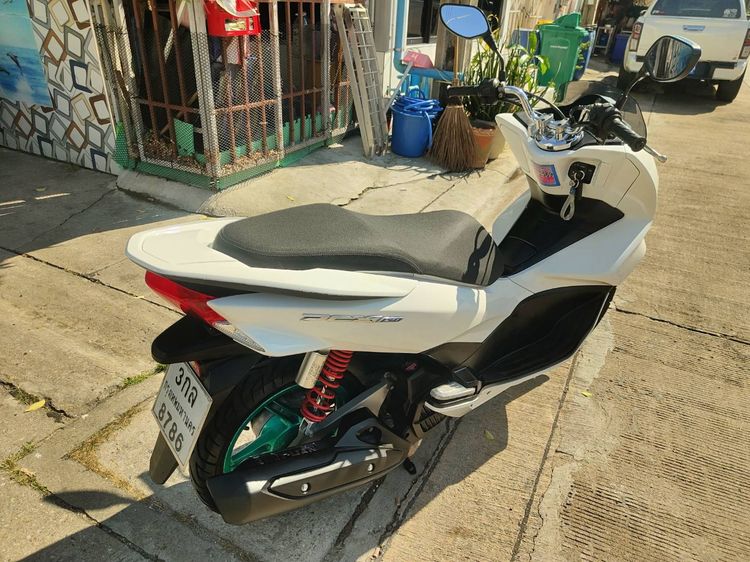 🛵ยังไงก็ขาย PCX 150 ปี 58 เครื่องดี สีสวย สตาร์ทมือ เล่มชุดโอนครบ+เปลี่ยนถ่ายน้ำมันเครื่องฟรี ส่งฟรี30 ก.ม รูปที่ 7