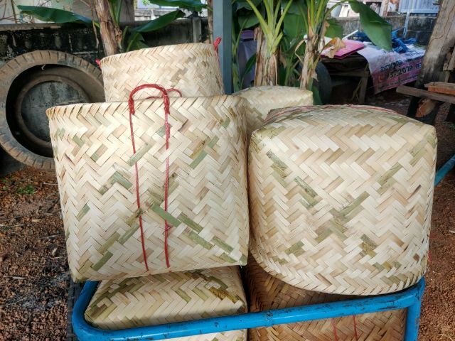 ขายตระกร้าไม้ไผ่ รูปที่ 3