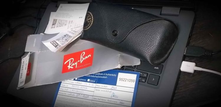 แว่นตา Ray ban RB4334 ทั้งชุด