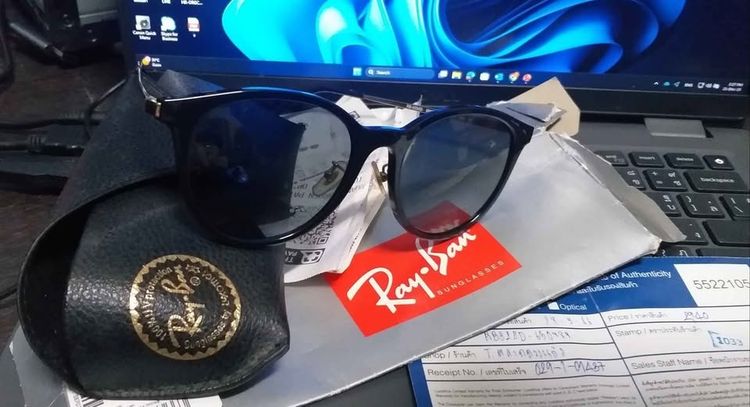 แว่นตา Ray ban RB4334 ทั้งชุด รูปที่ 9