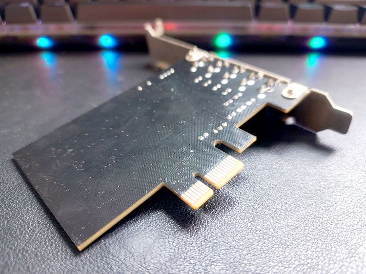 การ์ดเสียง PCI-E Sound Card 5.1 Surround Card 3D Stereo Audio with High Sound รูปที่ 3