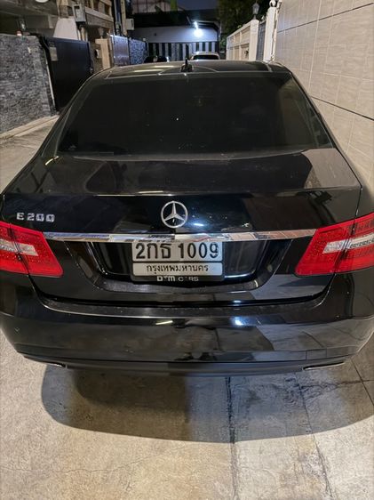 Mercedes-Benz E-Class 2013 E200 Sedan เบนซิน ไม่ติดแก๊ส เกียร์อัตโนมัติ ดำ รูปที่ 2