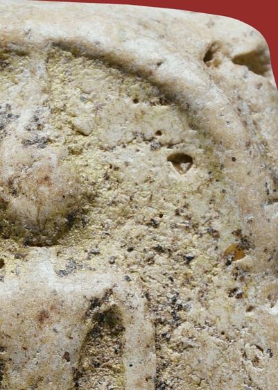 พระบ้าน สภาพใช้ พระสมเด็จวัดระฆัง พิมพ์ใหญ่ มีมวลสาร คราบทองประปราย เก่าจัด รูปที่ 9