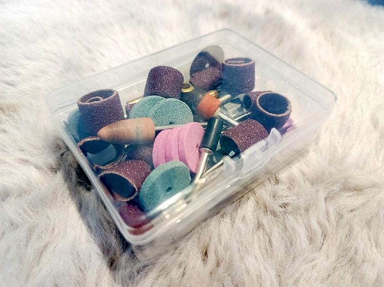 เครื่องเจียรเล็กพร้อมชุดอุปกรณ์เสริม รวมหรือแยกอะแดบเตอร์ได้ รูปที่ 7