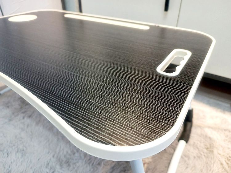 โต๊ะญี่ปุ่นพับเก็บได้ มีที่วางแก้วและวางมือถือแทบเล็ต (สินค้ามีตำหนิ) รูปที่ 4