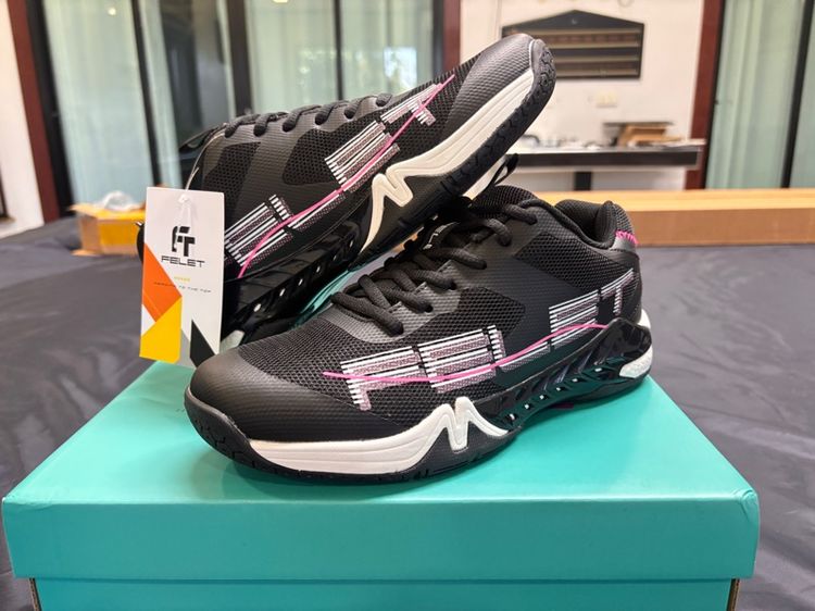 ไม่ระบุ ดำ รองเท้าแบดมินตัน รองเท้าเเบดมินตัน Felet