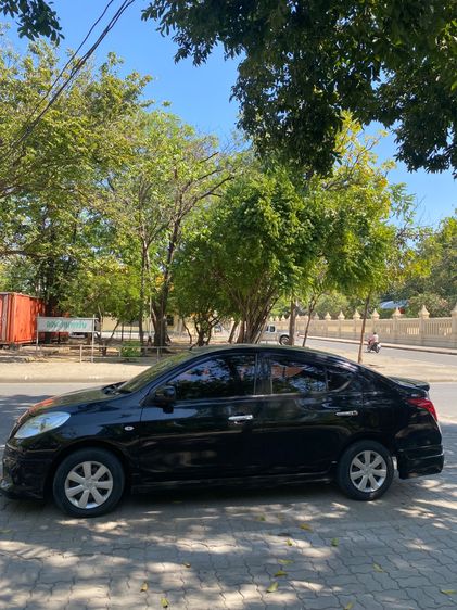 Nissan Almera 2013 1.2 ES Sedan เบนซิน ไม่ติดแก๊ส เกียร์อัตโนมัติ ดำ รูปที่ 3