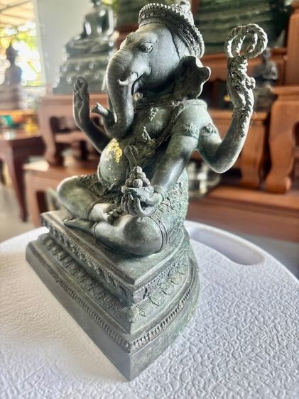 พระพิฆเนศงวงกวักขวา หลวงปู่หงษ์ พรหมปัญโญ ปี56 รูปที่ 5