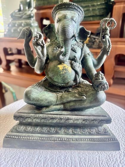 พระพิฆเนศงวงกวักขวา หลวงปู่หงษ์ พรหมปัญโญ ปี56