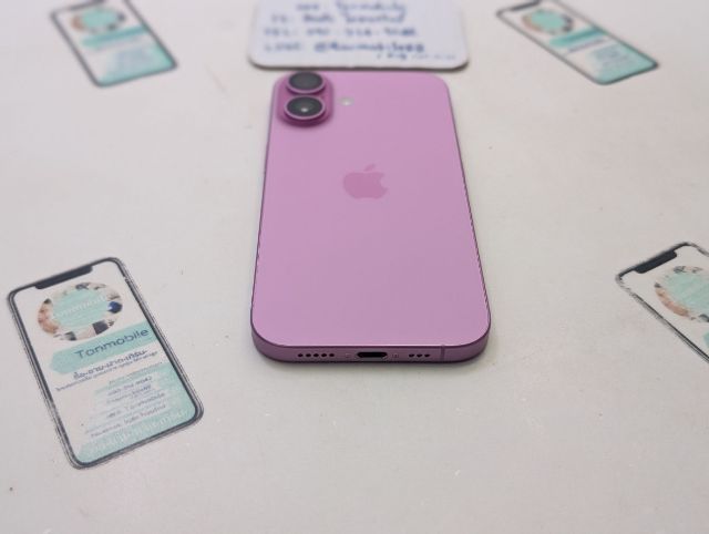 ขาย เทิร์น iPhone 16 128 ศูนย์ไทย สภาพใหม่เอี่ยม อุปกรณ์ครบยกกล่อง ประกันยาว 4 เดือน สุขภาพแบต 99 เพียง 19,990 บาท ครับ  รูปที่ 7