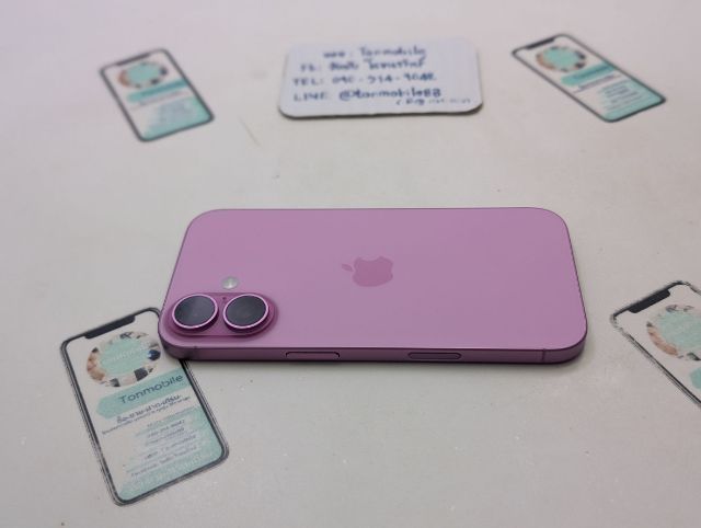 ขาย เทิร์น iPhone 16 128 ศูนย์ไทย สภาพใหม่เอี่ยม อุปกรณ์ครบยกกล่อง ประกันยาว 4 เดือน สุขภาพแบต 99 เพียง 19,990 บาท ครับ  รูปที่ 5