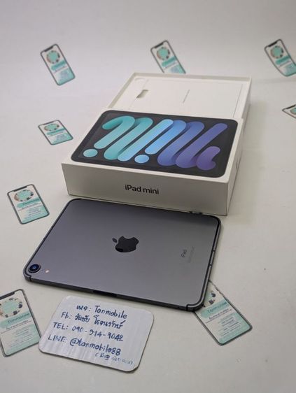 Apple ขาย เทิร์น iPad Mini 6 256 Gb Cellular ศูนย์ไทย มีตัวเครื่องอย่างเดียว และกล่อง ไม่มีอุปกรณ์อื่น เพียง 9,990 บาท ครับ