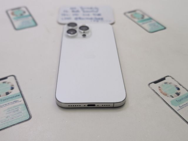 iPhone 16 Pro Max 256 White ศูนย์ไทย สภาพใหม่เอี่ยม อุปกรณ์ครบยกกล่อง ขาดสายชาร์จ สุขภาพแบต 100 ประกันยาว 8 เดือน เพียง 33,990 บาท ครับ รูปที่ 8