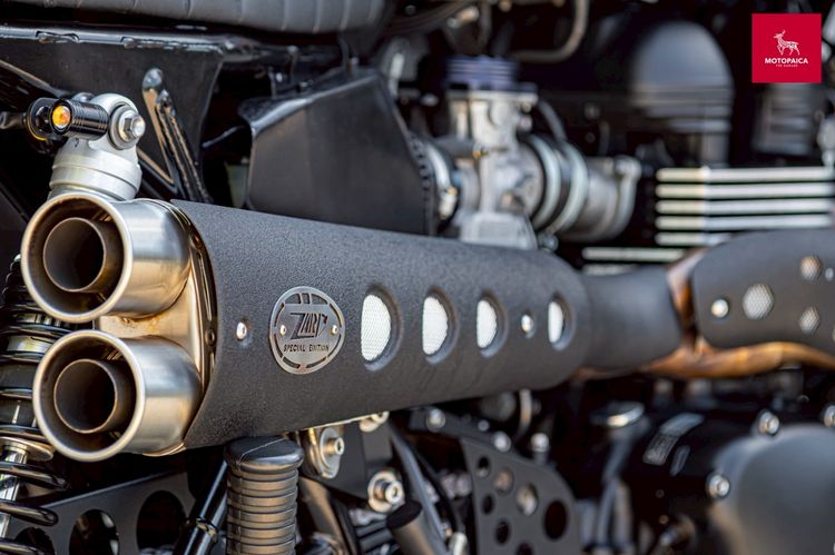 Triumph Bonneville T100 Supercustom ปี2015 ของแต่งแสนกว่า รูปที่ 7