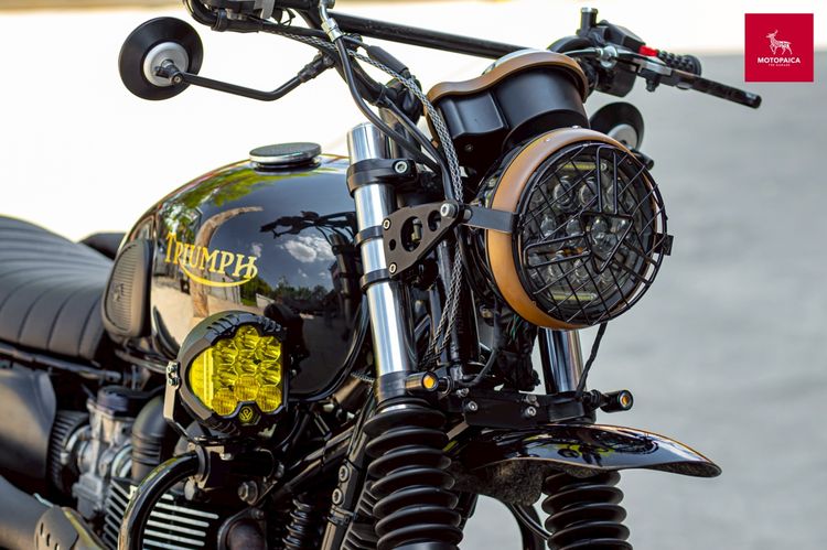 Triumph Bonneville T100 Supercustom ปี2015 ของแต่งแสนกว่า รูปที่ 11