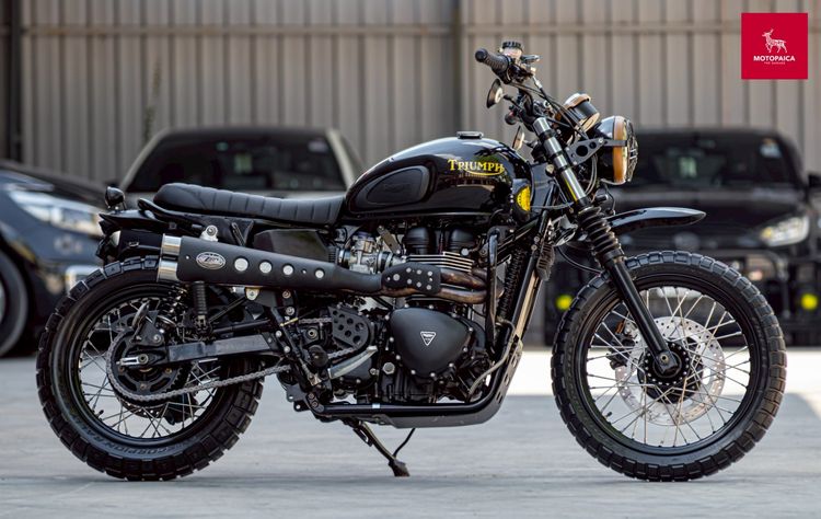 Triumph Bonneville T100 Supercustom ปี2015 ของแต่งแสนกว่า รูปที่ 2