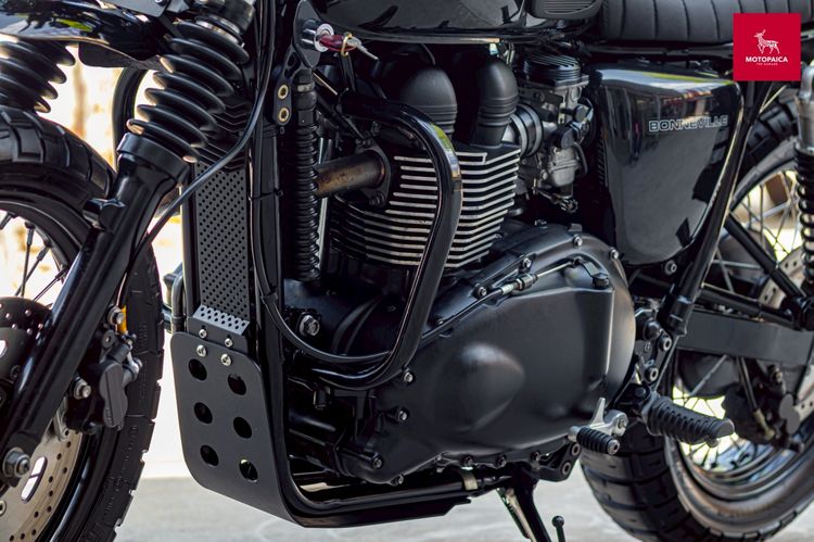 Triumph Bonneville T100 Supercustom ปี2015 ของแต่งแสนกว่า รูปที่ 10