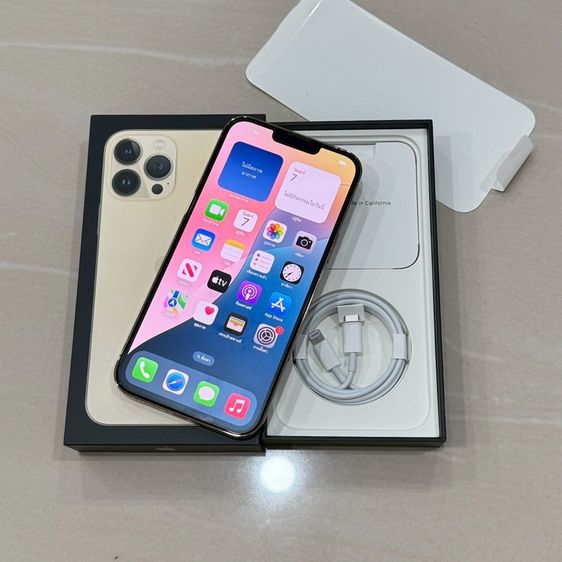 iPhone 13 Pro Max 512g สีทอง สภาพสวยมาก รูปที่ 2