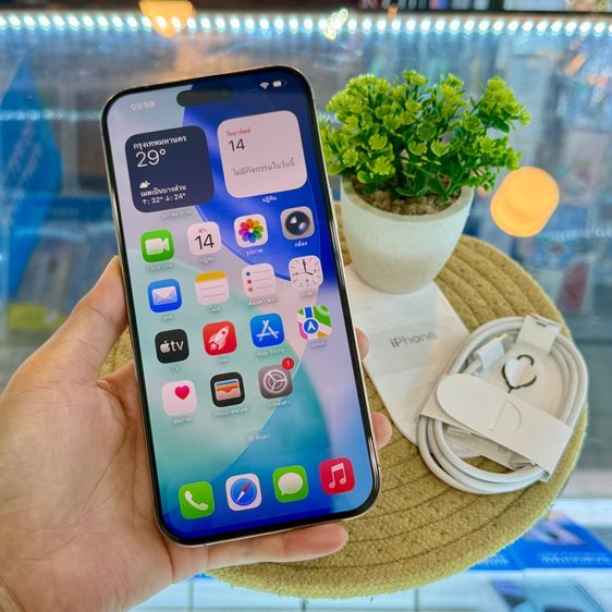 iPhone16promax 256gb มือ2 สีทะเลทราย รูปที่ 2