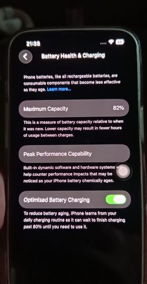 ขาย Iphone 13Pro 128gb สีเขียว สภาพสวย แบต 82 เครื่องเดิมๆใช้งานปกติ รูปที่ 5