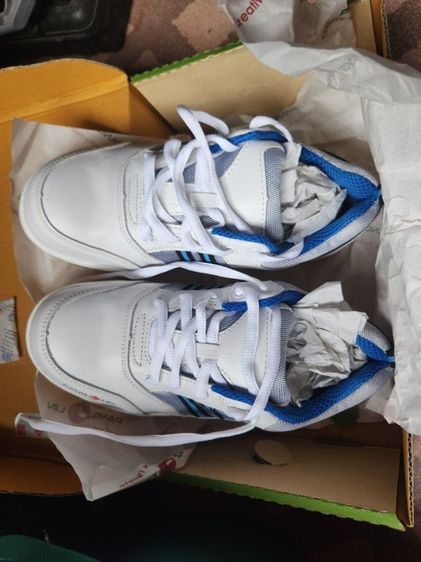 ขาว หนังแท้ รองเท้าผ้าใบ UK 7.5 | EU 41 1/3 | US 8 อื่นๆ รองเท้าเชฟตี้