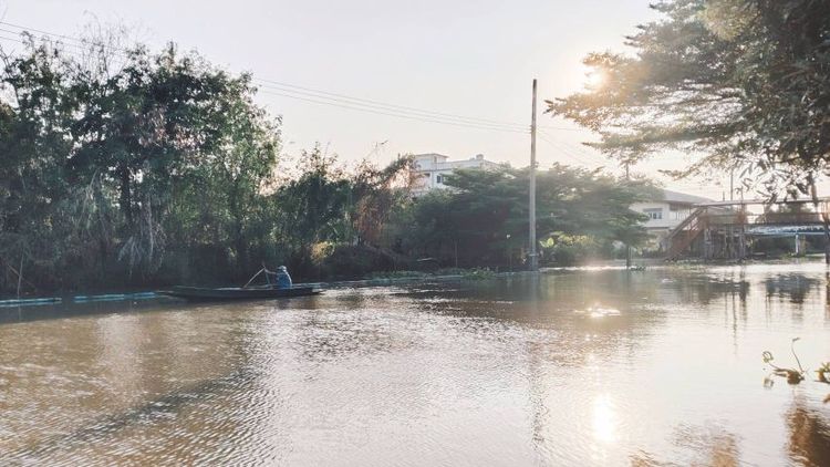 ใช่ ขายด่วน 520000  ริมคลองบางใหญ่ ตัดคลองโยง บรรยากาศดีมาก เหมาะทำคาเฟ่ โฮมเสตย์ ร้านอาหารริมน้ำ ทะเบียนบ้าน มิเตอร์น้ำไฟหลวงพร้อมโอน
 รูปที่ 3