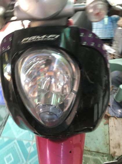 รถมอเตอไซฮอนด้าสกุ๊ปปี้ปี2010 เครื่องจบดีไม่ดังไม่ควัน ข้างไม่หอน ไฟติดครบ ชุดสีมีร่องลอยตามการใช้งาน เล่มครบโอน ราคา 11,050฿ รูปที่ 2