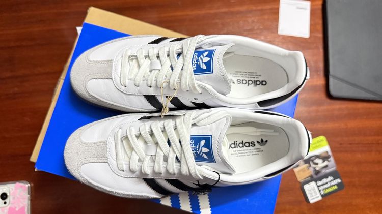 adidas Samba OG Cloud White Core Black  รูปที่ 3