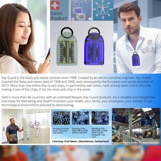 RayGuard® เครื่องประดับสไตล์สวิสแท้ ช่วยเสริมพลังชีวิตในยุคดิจิทัล 📿🛡️ รูปที่ 5