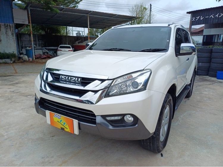 Isuzu MU-X 2015 3.0 4WD Utility-car ดีเซล ไม่ติดแก๊ส เกียร์อัตโนมัติ ขาว รูปที่ 4