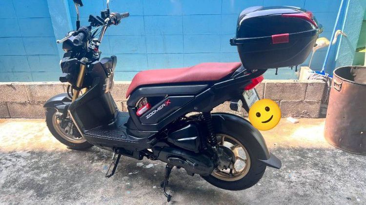 zoomer x2014 มีเล่มเขียว ภาษีเต็มปี69 พึ่งถ่ายน้ำมันเครื่อง เปลี่ยนยางใหม่ สภาพสวยใช้งานปกติ  เจ้าของขายเอง ดูรถได้ที่คลองสาน รูปที่ 2
