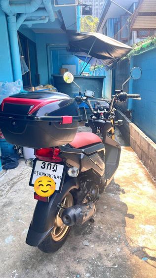 zoomer x2014 มีเล่มเขียว ภาษีเต็มปี69 พึ่งถ่ายน้ำมันเครื่อง เปลี่ยนยางใหม่ สภาพสวยใช้งานปกติ  เจ้าของขายเอง ดูรถได้ที่คลองสาน รูปที่ 3