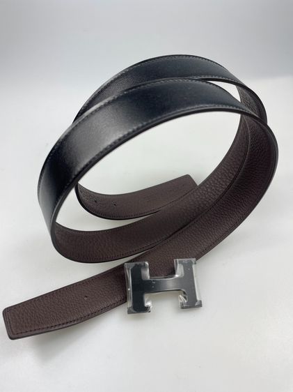 เข็มขัด Hermes Reversible 32mm Belt Size  95 