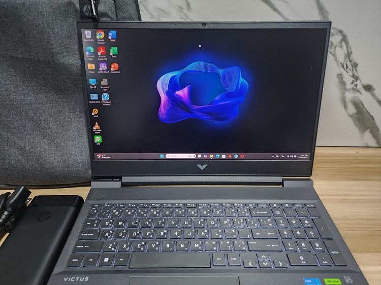 HP Victus RTX 3060+intel i5-12500H+Ram16+16.1" FHD IPS+เครื่องสวย กริ๊บ  รูปที่ 3