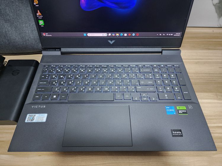 HP Victus RTX 3060+intel i5-12500H+Ram16+16.1" FHD IPS+เครื่องสวย กริ๊บ  รูปที่ 4