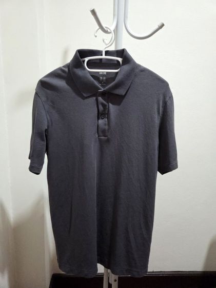 ส่งต่อเสื้อ Uniqlo AIRism Cotton Polo ไซต์ M รูปที่ 3