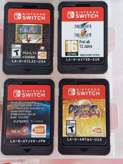 แผ่นเกม Nintendo 6 แผ่น รูปที่ 4