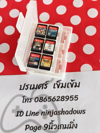 เกมส์นินเทนโด และอุปกรณ์ เชื่อมต่อไร้สายได้ แผ่นเกม Nintendo 6 แผ่น