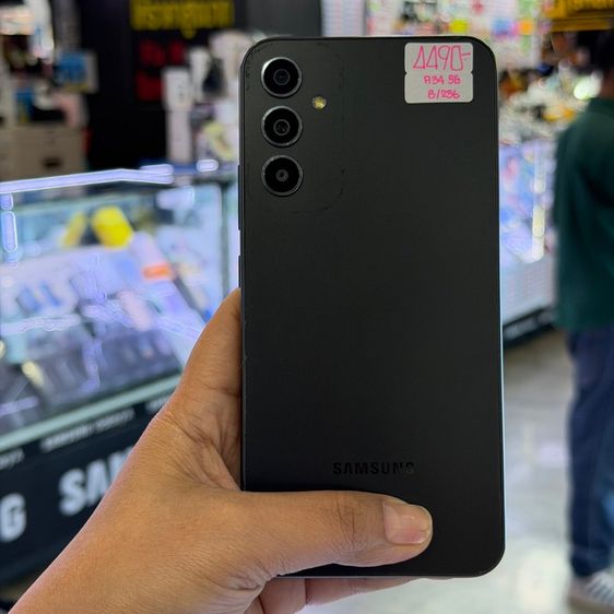Samsung A34 5G 256GB สีดำ เครื่องศูนย์ สภาพสวยมาก จอ6.6นิ้ว แรม8รอม256 Dimensity1080 กล้อง48ล้าน(3ตัว)🔥🔥 รูปที่ 2