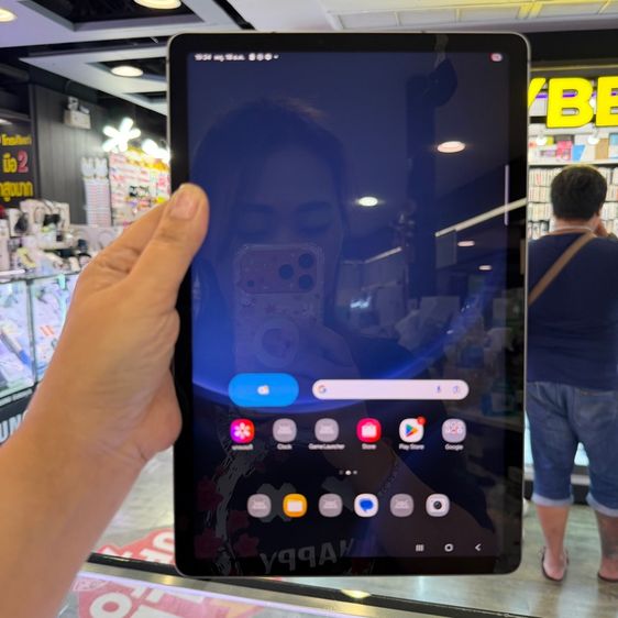 128 GB Samsung Tab S9 FE WiFi สีดำ เครื่องศูนย์ สภาพสวยมากๆ จอ10.9นิ้ว แรม6รอม128 🔥🔥