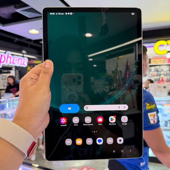 128 GB Samsung Tab S9 FE Plus สีเขียว เครื่องศูนย์ สภาพสวย จอ12.4นิ้ว แรม8รอม128 เครื่องใช้งานดีเยี่ยม🔥🔥