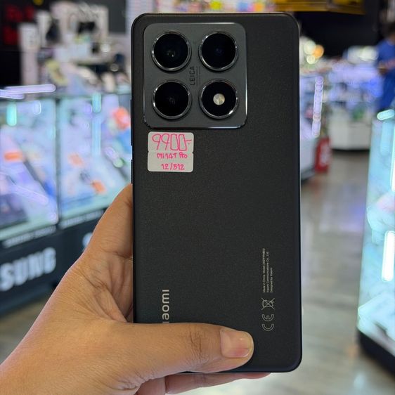 Xiaomi 14T Pro สี Titan Black เครื่องศูนย์ สภาพสวยมากๆ จอ6.67นิ้ว แรม12รอม512 กล้องLEICA 50ล้าน(3ตัว)🔥🔥 รูปที่ 2