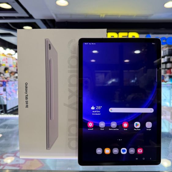 128 GB Samsung Tab S9 FE WiFi สีชมพู เครื่องศูนย์ 🔥🔥
