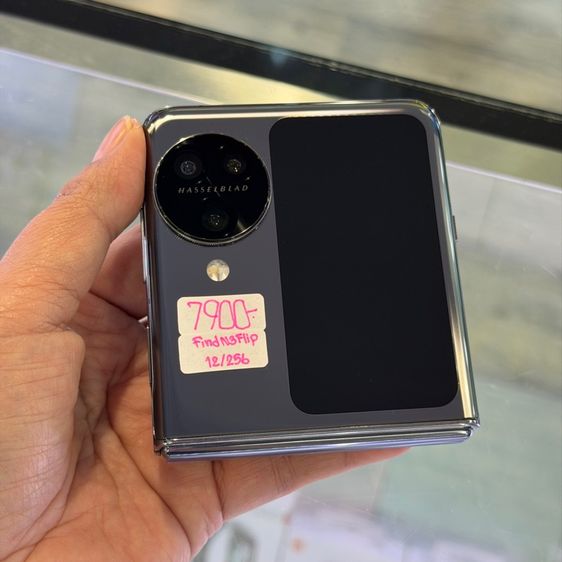 Oppo Find N3 Flip สีดำ เครื่องศูนย์ สภาพสวยมาก จอ6.8นิ้ว แรม12รอม256 Dimensity9200 กล้อง50ล้าน(3ตัว)🔥🔥 รูปที่ 7