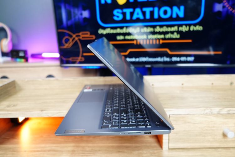 Lenovo IdeaPad Slim 3 Ryzen5-7520U Ram16 SSD512 จอ15.6 FHD IPS สเปคดีทำงานเก่ง หน้าจอใหญ่ภาพสวย มีแป้นตัวเลขแยก ดีไซน์บางเบา เครื่องมีประกัน รูปที่ 7
