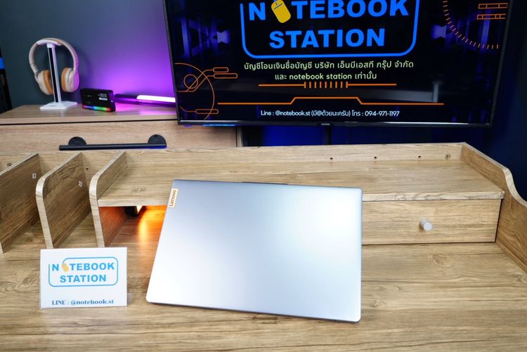 Lenovo IdeaPad Slim 3 Ryzen5-7520U Ram16 SSD512 จอ15.6 FHD IPS สเปคดีทำงานเก่ง หน้าจอใหญ่ภาพสวย มีแป้นตัวเลขแยก ดีไซน์บางเบา เครื่องมีประกัน รูปที่ 8