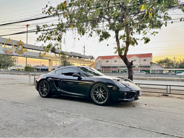 Porsche Cayman 2013 2.7 PDK Sedan เบนซิน ไม่ติดแก๊ส เกียร์อัตโนมัติ ดำ รูปที่ 2