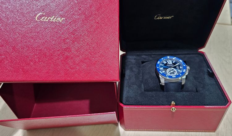 Calibre de Cartier Diver Watch รูปที่ 9