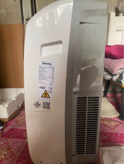Hisense แอร์เคลื่อนที่ Portable Air Conditioner 12000 BTU หน้าจอแสดงผล LED ตั้งเวลาได้ รุ่น AP-12CR รูปที่ 5